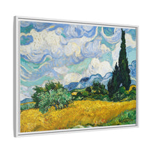 Vincent Van Gogh's Wheat Field with Cypresses (1889). Famous painting, original from the MET Museum - NOMADEN ART GALLERY