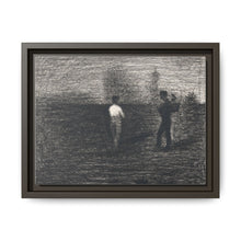 Peasants (ca. 1881–1884) by Georges Seurat - NOMADEN ART GALLERY