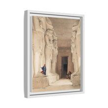 Excavated Temple of Gyrshe (Gerf Hussein) Nubia illustration by David Roberts (1796–1864)