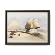 The Great Sphinx Pyramids of Gezeeh illustration bby David Roberts (1796–1864) - NOMADEN ART GALLERY