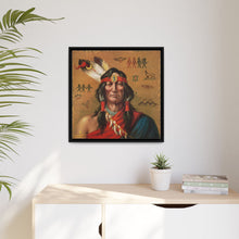 Indian chief portrait illustration - NOMADEN ART GALLERY