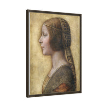 Leonardo da Vinci's Profile of a Young Fiancée (1495)