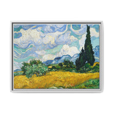Vincent Van Gogh's Wheat Field with Cypresses (1889). Famous painting, original from the MET Museum - NOMADEN ART GALLERY