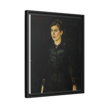 Inger in Black (1884) by Edvard Munch - NOMADEN ART GALLERY