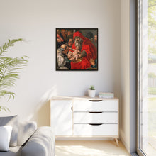The circumcision of Christ. Oil painting after Hendrik Goltzius