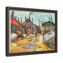 The Factory (1887) by Vincent Van Gogh. Original from the Barnes Foundation. - NOMADEN ART GALLERY