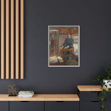 Hélène Rouart in her Father's Study (1886) by Edgar Degas