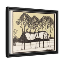 Farm in the snow (1918) by Julie de Graag