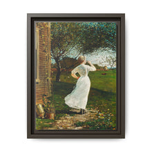 The Dinner Horn, Blowing the Horn at Seaside (1870) by Winslow Homer - NOMADEN ART GALLERY