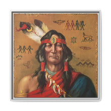 Indian chief portrait illustration - NOMADEN ART GALLERY