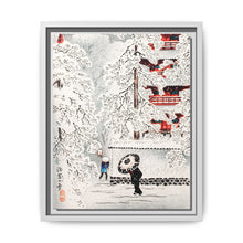 Snow at Asakusa, Yedo, Musashi Province print in high resolution by Hiroaki Takahashi (1871–1945) - NOMADEN ART GALLERY
