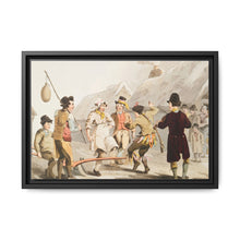Illustration of the fool plough from The Costume of Yorkshire (1814) by George Walker - NOMADEN ART GALLERY