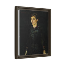 Inger in Black (1884) by Edvard Munch - NOMADEN ART GALLERY