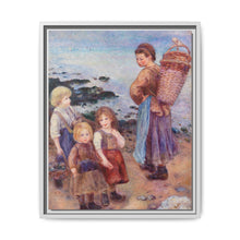Mussel-Fishers at Berneval (Pêcheuses de moules à Berneval, côte normand) (1879) by Pierre-Auguste Renoir - NOMADEN ART GALLERY