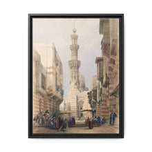 Bullack Cairo illustration by David Roberts (1796–1864) - Canvas Wall Art - NOMADEN ART GALLERY