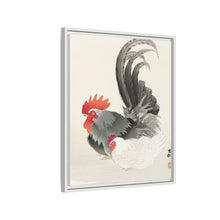 Chicken and cock (1900 - 1936) by Ohara Koson