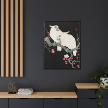 Two cockatoo and plum blossom (1925 - 1936) by Ohara Koson