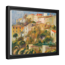 Casas en una colina (Groupe de maisons sur un coteau) de Pierre Auguste Renoir 