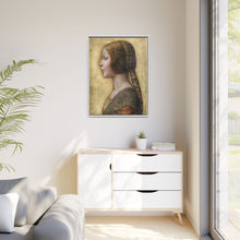 Leonardo da Vinci's Profile of a Young Fiancée (1495)