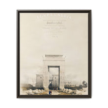 Great gateway leading to the Temple of Karnak Thebes illustration by David Roberts (1796–1864) - NOMADEN ART GALLERY