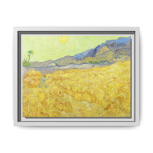 Van Gogh's Wheatfield with a reaper (1889) - NOMADEN ART GALLERY