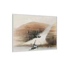 Excavated temples of Aboosimble (Abu Sunbul) Nubia illustration by David Roberts (1796–1864)