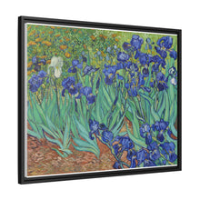 Vincent Van Gogh's Irises (1889). Famous painting, original from the J. Paul Getty Museum. - NOMADEN ART GALLERY