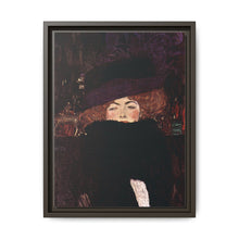 Gustav Klimt's Dame mit Hut und Federboa (1909) - NOMADEN ART GALLERY