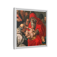 The circumcision of Christ. Oil painting after Hendrik Goltzius