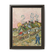 Houses and Figure by Vincent van Gogh - NOMADEN ART GALLERY