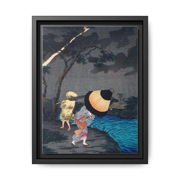 Thunderstorm at Tateishi (ca.1924–1925) print in high resolution by Hiroaki Takahashi. - NOMADEN ART GALLERY