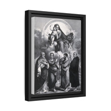 The Virgin and Child with Saint Geminianus of Modena, Saint Peter, Saint Paul and Saint Antony of Padua. Lithograph by F. Hanfstaengl after B. Ramenghi, il Bagnacavallo. - NOMADEN ART GALLERY