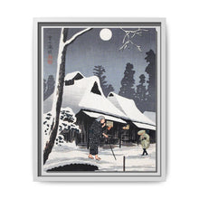 Moonlight on Snow (1936) print in high resolution by Hiroaki Takahashi - NOMADEN ART GALLERY