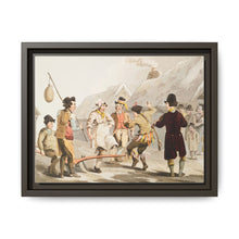 Illustration of the fool plough from The Costume of Yorkshire (1814) by George Walker - NOMADEN ART GALLERY