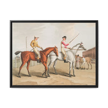 Illustration of jockies from The Costume of Yorkshire (1814) by George Walker - NOMADEN ART GALLERY