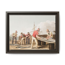 Illustration of whalebone scrapers from The Costume of Yorkshire (1814) by George Walker - NOMADEN ART GALLERY