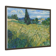 Vincent van Gogh's Green Wheat Field with Cypress (1889) - NOMADEN ART GALLERY