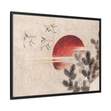 Katsushika Hokusai's birds and sunset, from Album of Sketches (1814) - NOMADEN ART GALLERY