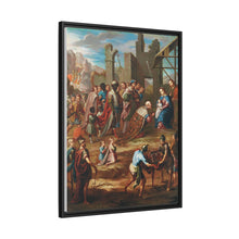 The Adoration of the Kings with Viceroy Pedro de Castro y Figueroa, Duke of La Conquista (La adoracion de los reyes con el virrey Pedro de Castro y Figueroa, duque de la Conquista) by Nicolas Enriquez.