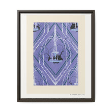Art Deco fountain pattern pochoir print in oriental style. Original from our own 1914 edition of Samarkande - NOMADEN ART GALLERY