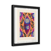 Flower pochoir pattern in Art Nouveau oriental style - NOMADEN ART GALLERY