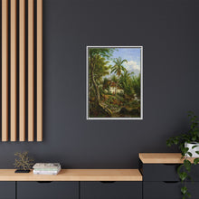 Landschap in Nederlands-Indie (1858 - 1900) by Maurits E H R van den Kerkhoff.