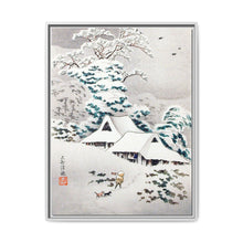 Sawatari in Snow (1936) print in high resolution by Hiroaki Takahashi - NOMADEN ART GALLERY