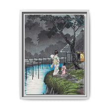 Moon at Sekiguchi (1936) print in high resolution by Hiroaki Takahashi - NOMADEN ART GALLERY