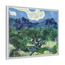 Vincent van Gogh's Olive Trees with the Alpilles in the Background (1889) - NOMADEN ART GALLERY