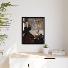 Johannes Vermeer’s Officer and Laughing Girl (ca. 1657)