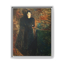 Lady in Black by Edvard Munch - NOMADEN ART GALLERY