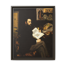 Portrait of Emile Zola (1868) by Edouard Manet - NOMADEN ART GALLERY
