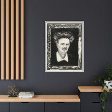 August Strindberg (1896) by Edvard Munch - NOMADEN ART GALLERY