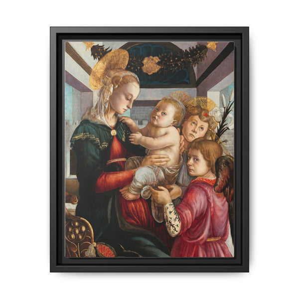 Sandro Botticelli's Madonna and Child with Angels (1465–1470) - NOMADEN ART GALLERY